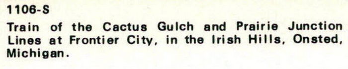 Frontier City - Vintage Postcard (newer photo)